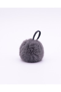 Faux Fur Pompons "Gray" Faux Fur Pompons "Gray"