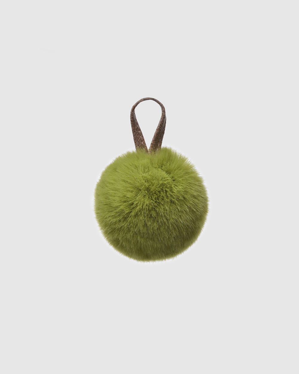 Faux Fur Pompons "Green" Faux Fur Pompons "Green"