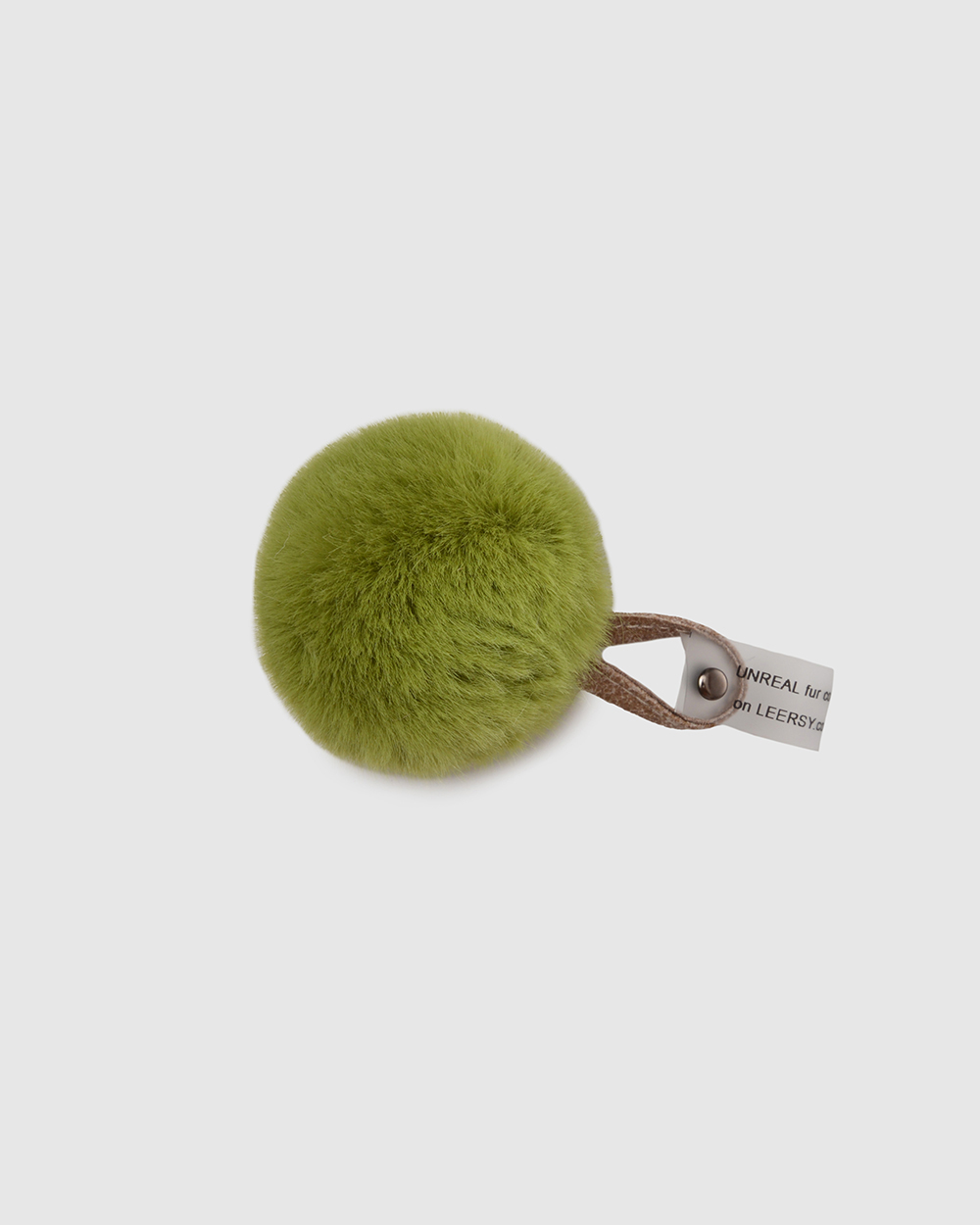 Faux Fur Pompons "Green" Faux Fur Pompons "Green"