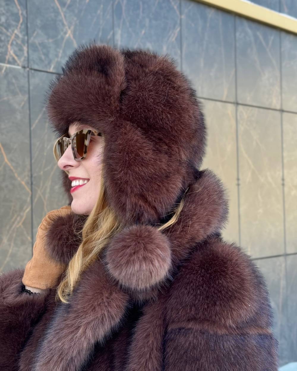 Faux Fur Hat "Sable" Faux Fur Hat "Sable"