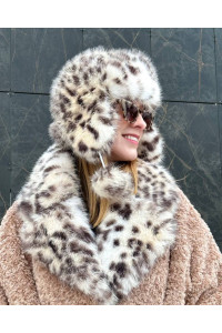 Faux Fur Hat "Wild Lynx"